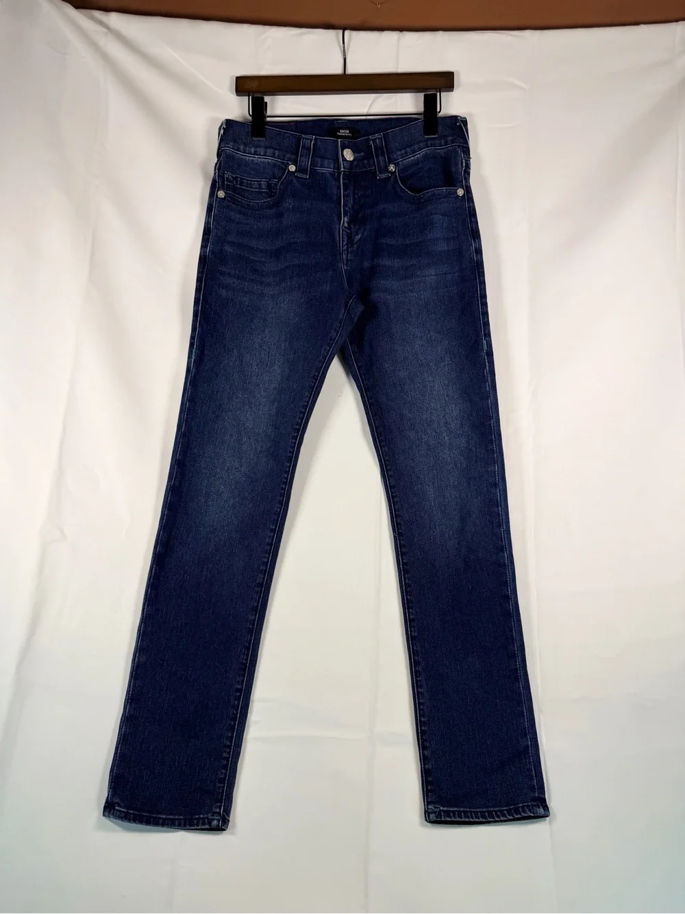 TRUE RELIGION Men’s Size 30 Denim Jeans Rocco Style Relaxed Skinny Fit Stretch